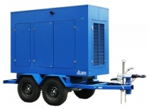 Дизельный генератор ТСС АД-100С-Т400-2РПМ11 на шасси с АВР